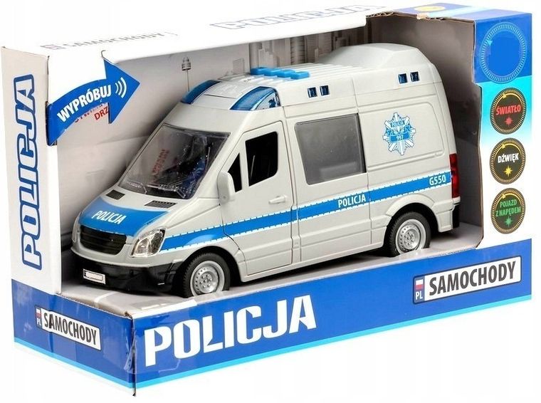 Madej, pojazd policyjny