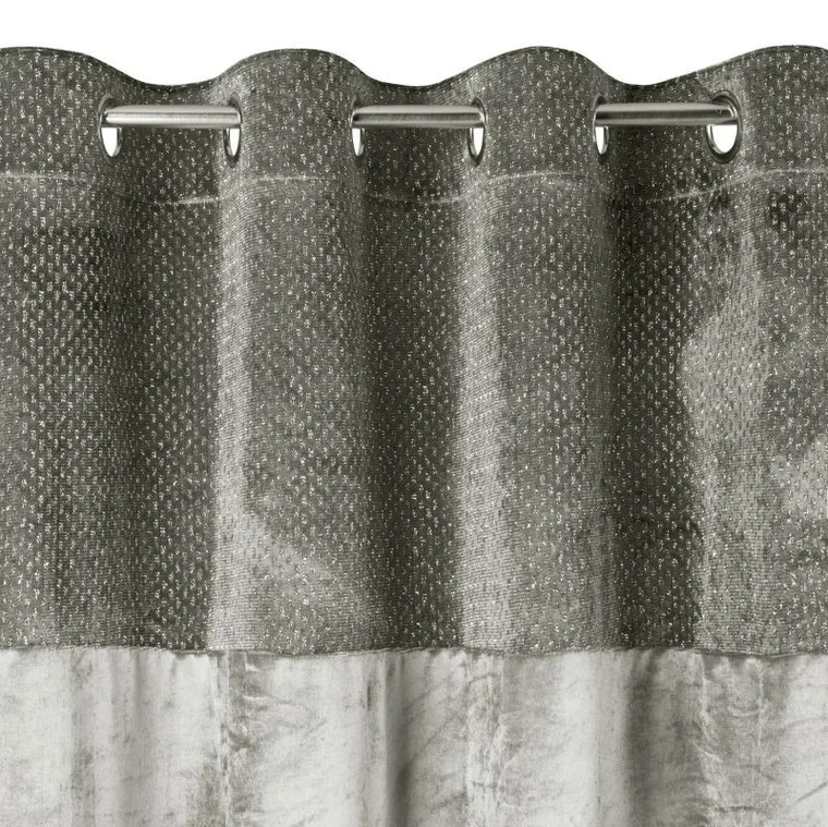 Mady, welwetowa zasłona, zdobiona błyszczącą nitką, 140-250 cm