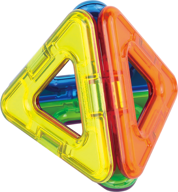 Magformers, Basic, Idea Pop Set, klocki magnetyczne, 10 elementów