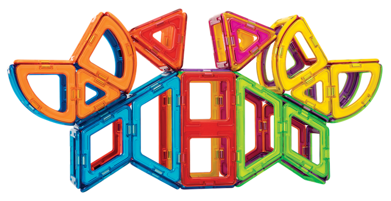 Magformers, Basic, magnetyczne klocki, 90 elementów