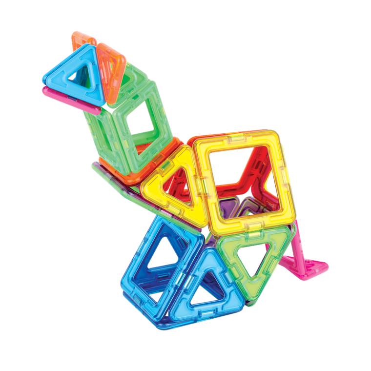 Magformers, Basic Plus, Mini Plus Set, klocki magnetyczne, 40 elementów