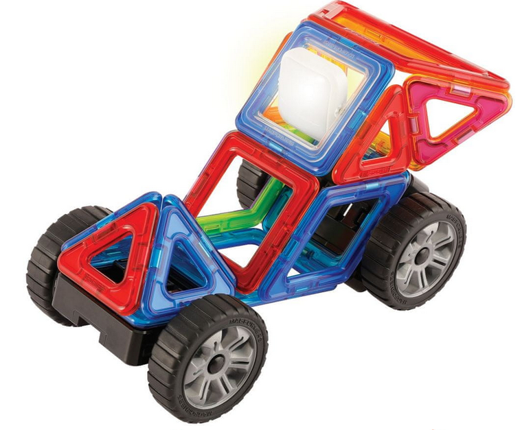 Magformers, Hi-Tech, Dynamic Flash, klocki magnetyczne, 54 elementy