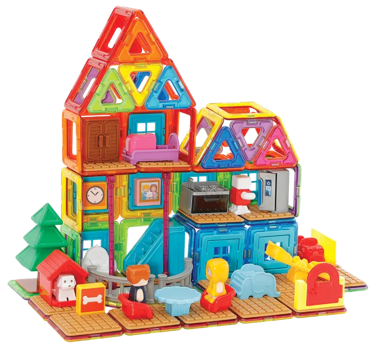 Magformers, Maggy's House, klocki magnetyczne, 33 elementy