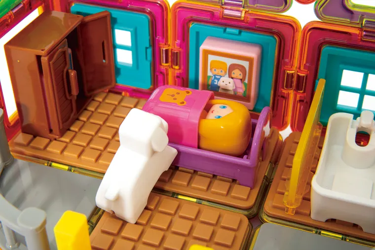 Magformers, Milo's Mansion, klocki magnetyczne, 33 elementy