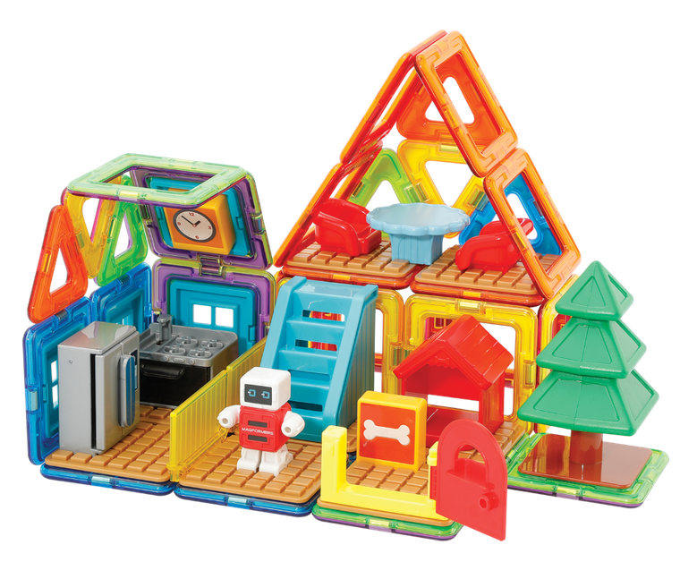 Magformers, Minibot's Kitchen, klocki magnetyczne, 33 elementy