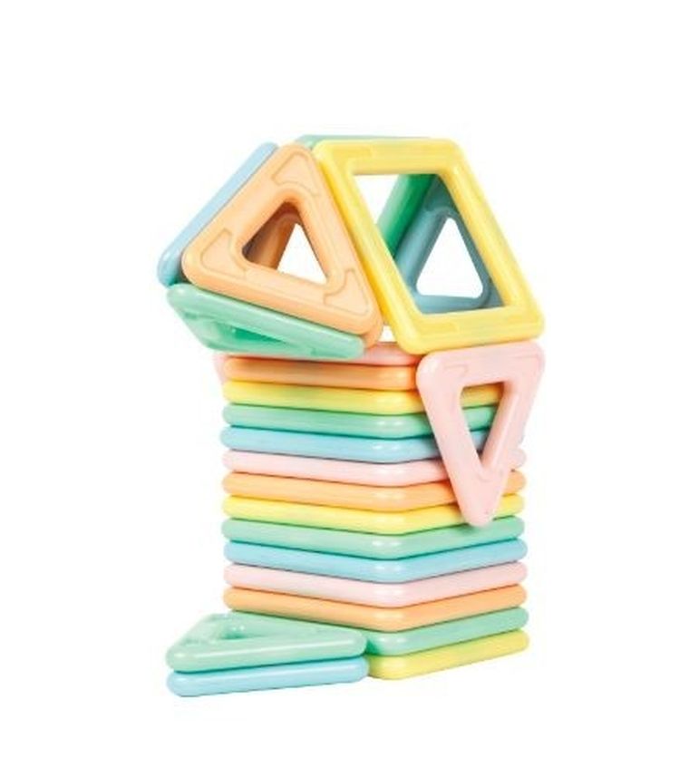 Magformers, My First pastel, klocki magnetyczne, 30 elementów