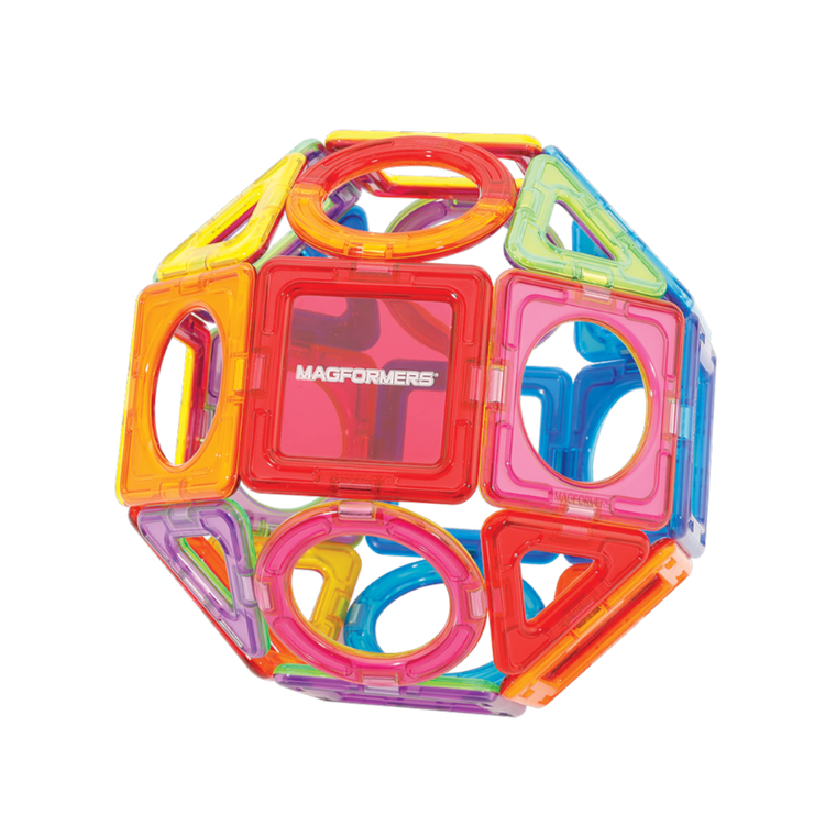 Magformers, Shapes & More, klocki magnetyczne, 33 elementy