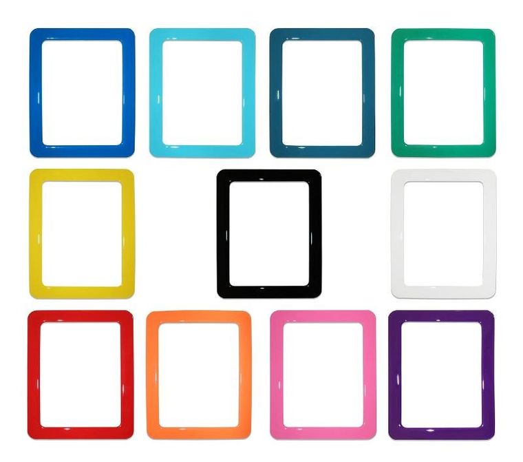 Magnetyczna ramka samoprzylepna, 19-23,8 cm, jasnoniebieska