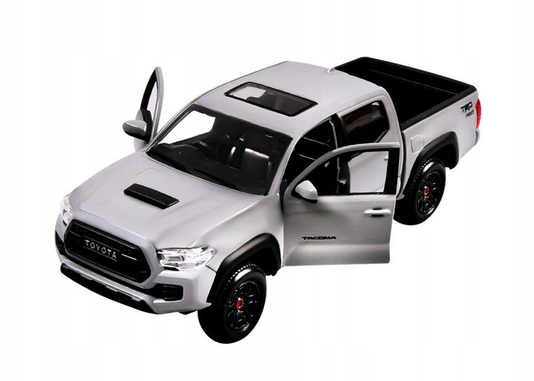 Maisto, Toyota Tacoma TRD Pro, model kolekcjonerski, szary, 1:27