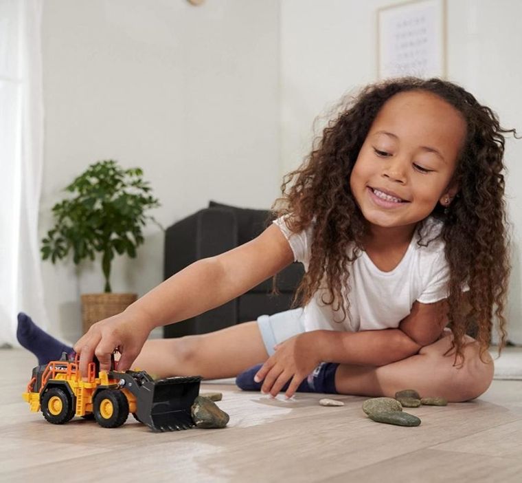 Majorette, Volvo, spychacz, 21 cm