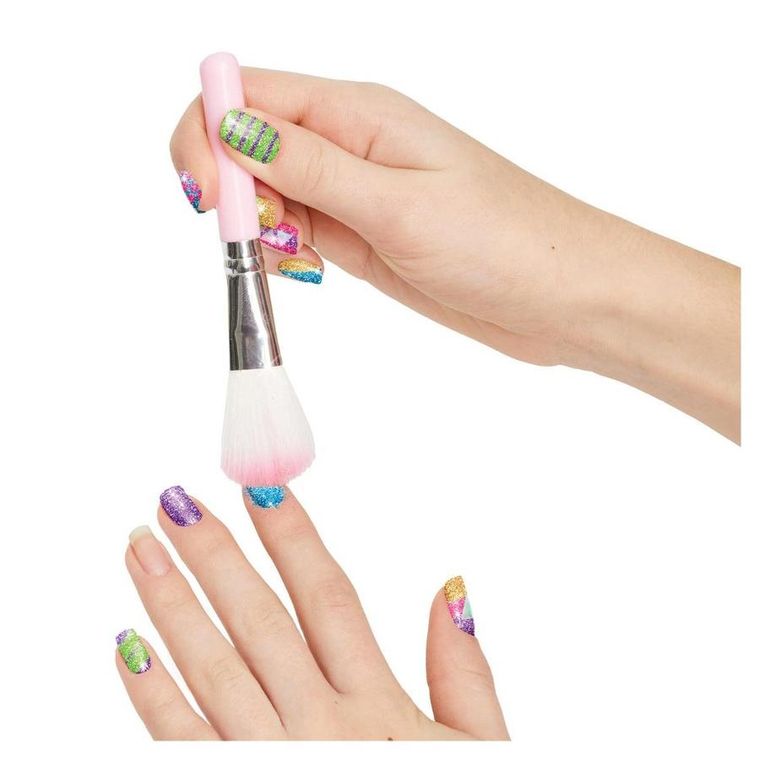 Make it Real, Glitter Nail Studio, zestaw do ozdabiania paznokci, zabawka kreatywna