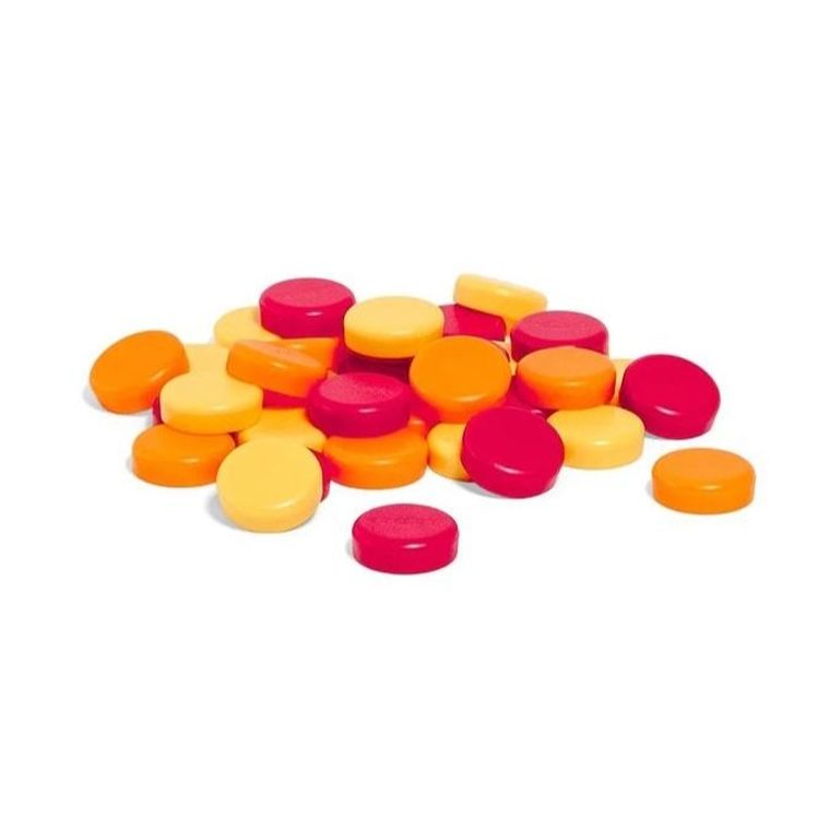 Makedo, Scru-Dot, ozdobne nakładki na śrubki, Summer Daze, 36 elementów