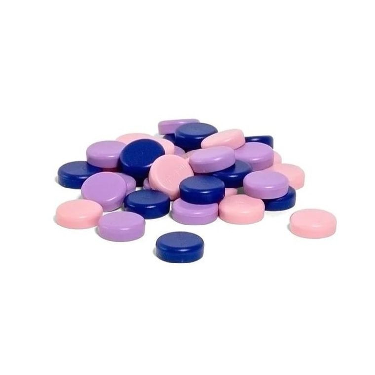 Makedo, Scru-Dot, ozdobne nakładki na śrubki, Twilight Dreams, 36 elementów