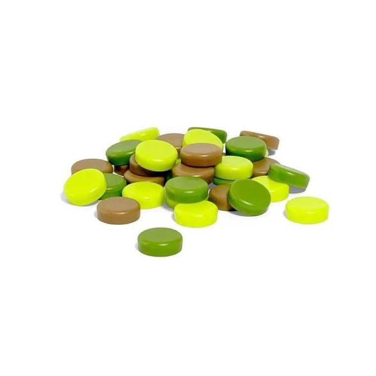 Makedo, Scru-Dot, ozdobne nakładki na śrubki, Wild Things, 36 elementów