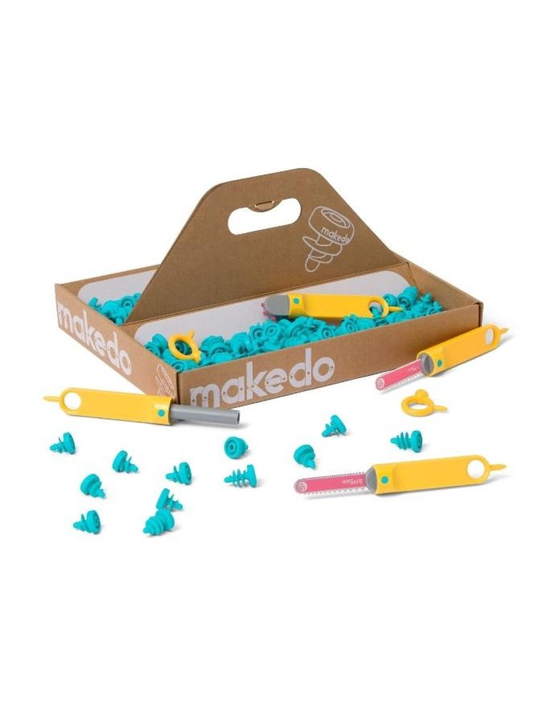 Makedo, zestaw narzędzi do konstruowania, Holiday Bundle, 149 elementów