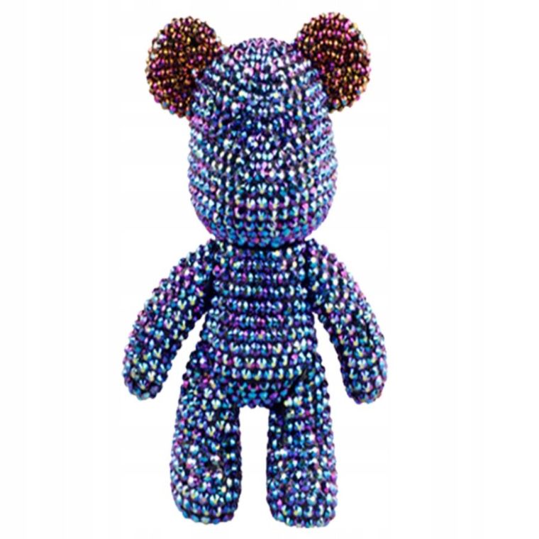 Maksik, figurka diamentowa, zestaw artystyczny, Miś