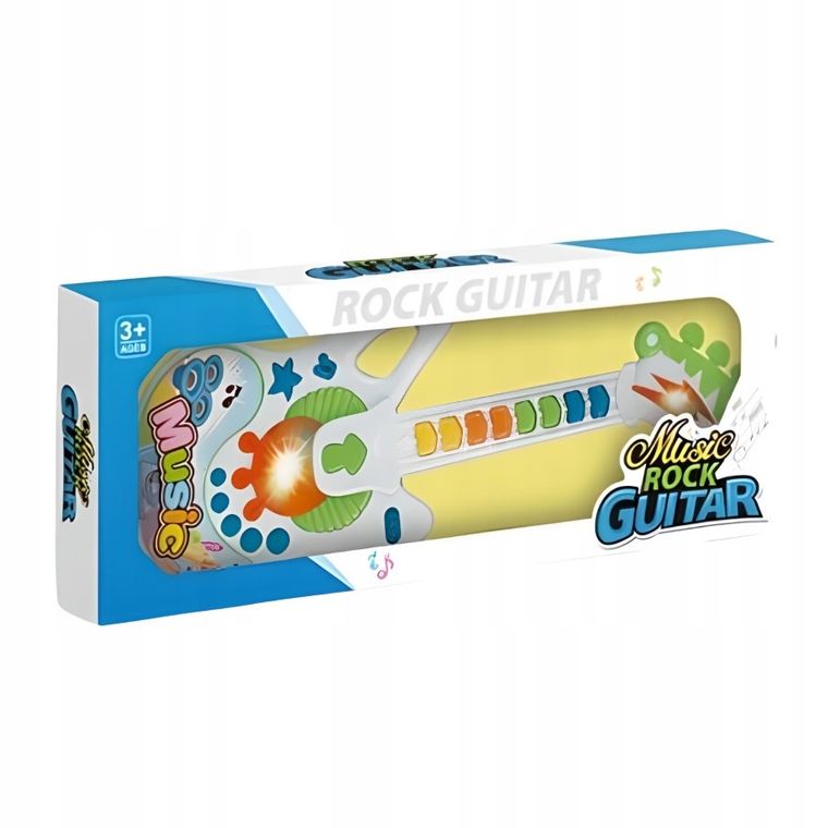 Maksik, gitara, zabawka interaktywna