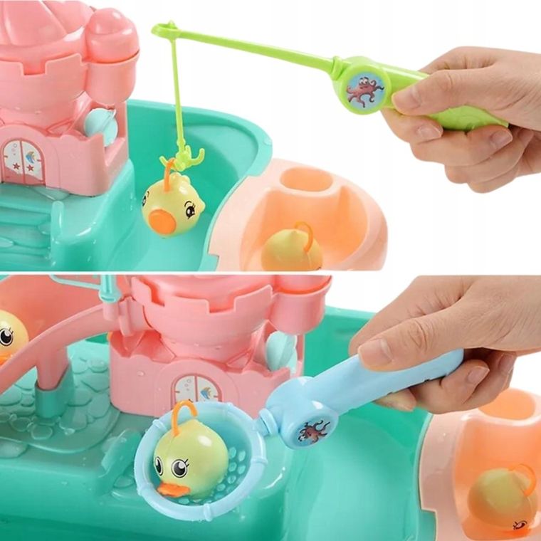 Maksik, łowienie rybek, gra zręcznościowa