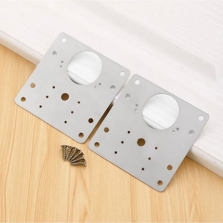 Malatec, płytka do naprawy zawiasów, 4 szt.