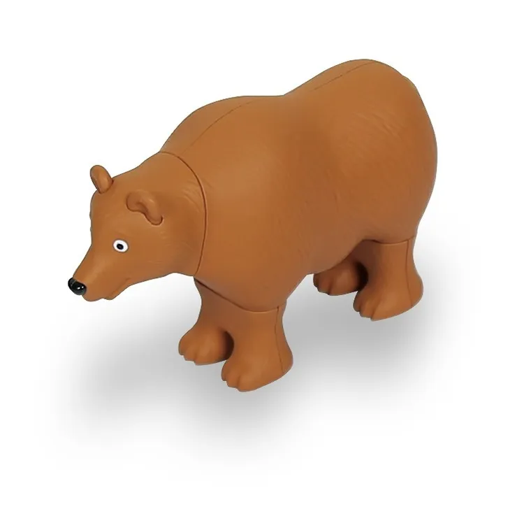 MalBlo, Magnetic, mini zwierzęta leśne, zestaw figurek z planszą