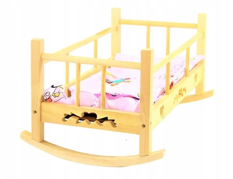 Malimas, kołyska, drewniana