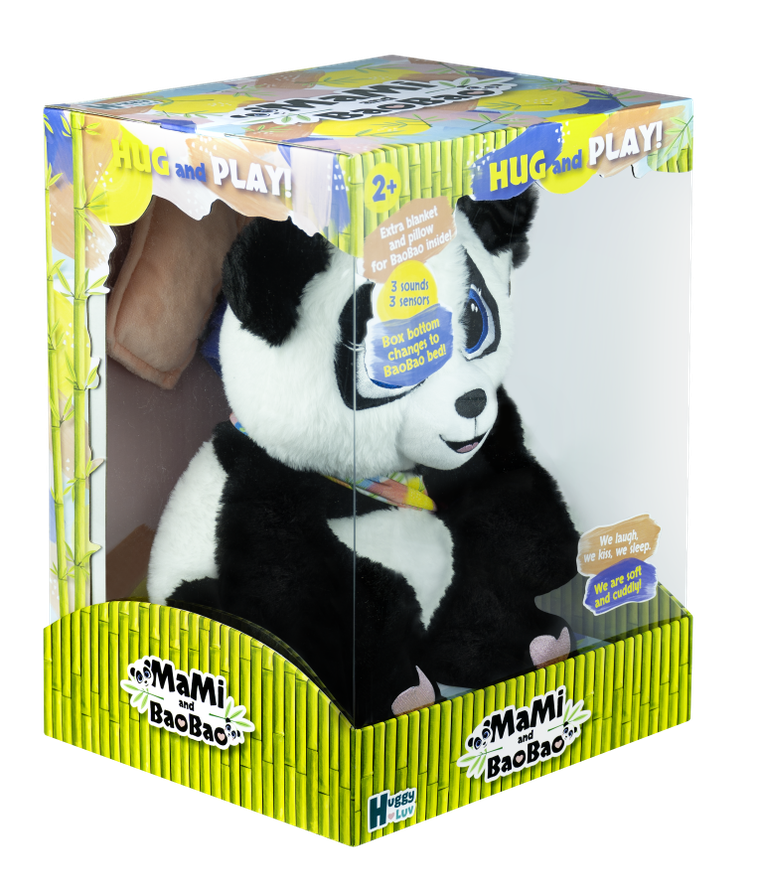 Mami and BaoBao, Mama Panda i dziecko, maskotka interaktywna