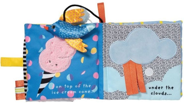 Manhattan Toy, Flutter by Birdie, pierwsza książeczka