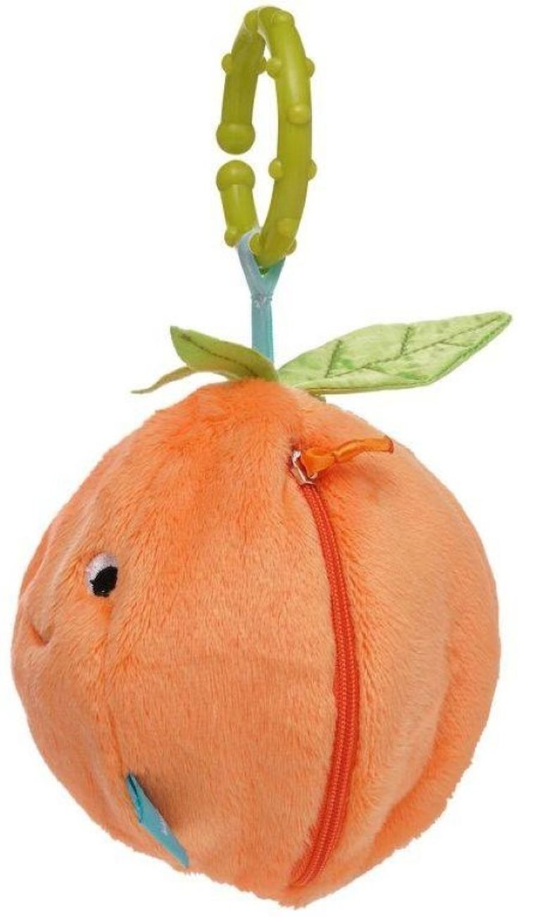 Manhattan Toy, Pomarańcza, pluszowa zawieszka do wózka