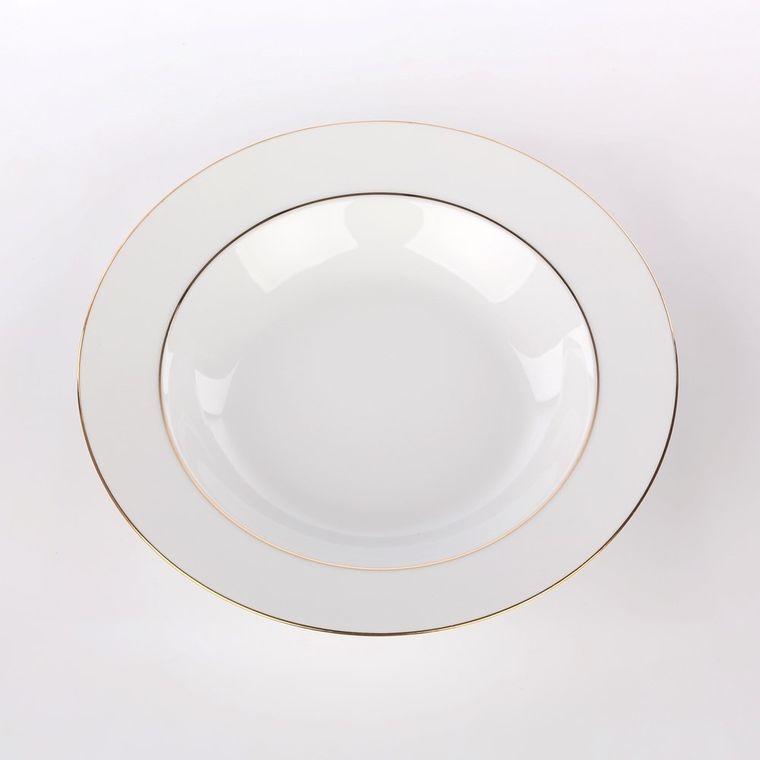 MariaPaula, Klasyka Złota Linia, talerz głęboki, 23 cm