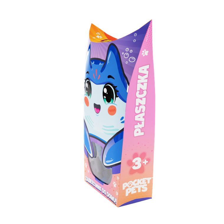 Marioinex, Mini Waffle, Pocket Pets, Płaszczka, klocki konstrukcyjne, 25 elementów