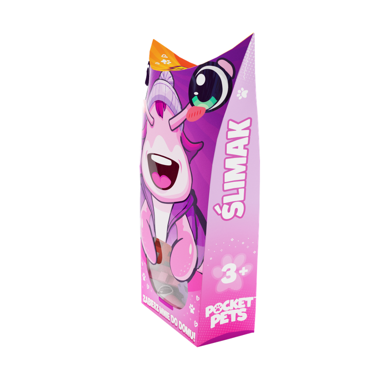 Marioinex, Mini Waffle, Pocket Pets, Ślimak, klocki konstrukcyjne, 15 elementów