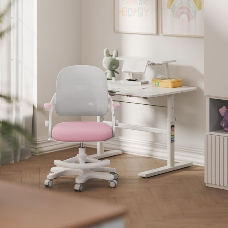 Mark Adler, Junior 4.3, fotel obrotowy dla dzieci, Pink-grey