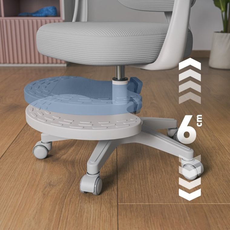 Mark Adler, Junior 4.4, fotel ergonomiczny dla dzieci, Grey