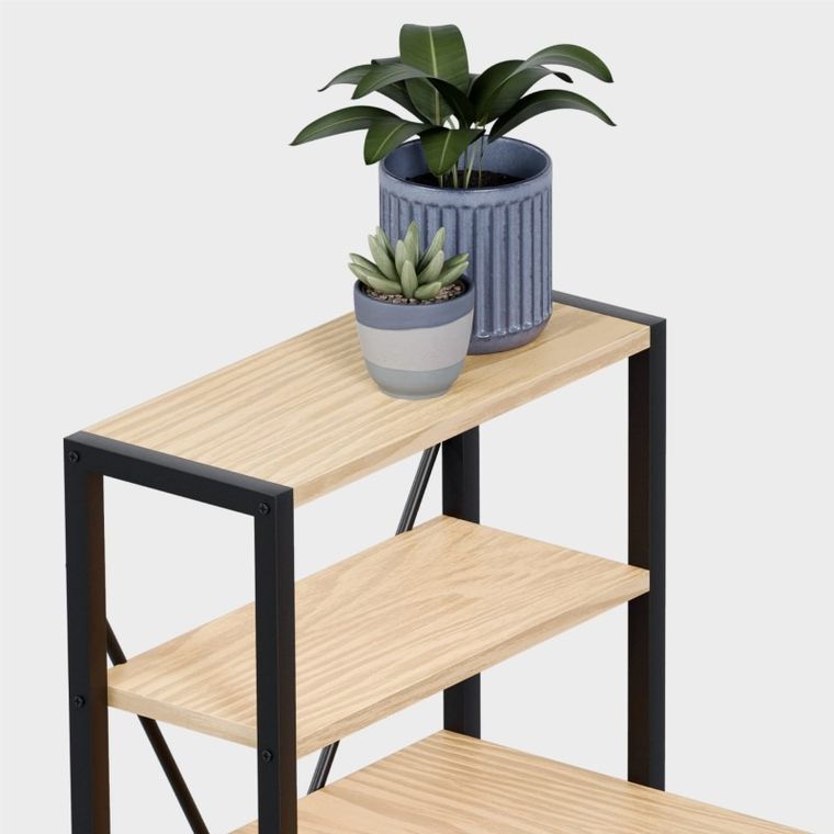 Mark Adler, Leader 5.9, biurko narożne z półkami, Oak, 145 cm