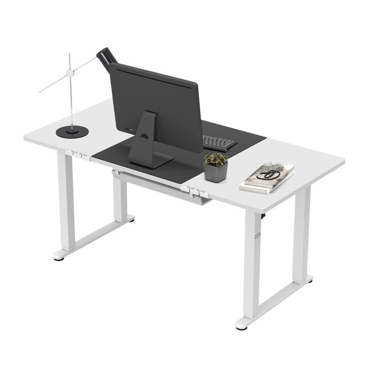 Mark Adler, Leader 9.3, biurko z regulacją wysokości, White, 160 cm