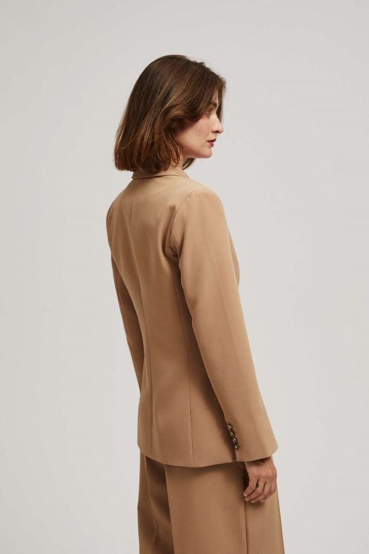 Marynarka damska, beżowa, Moodo