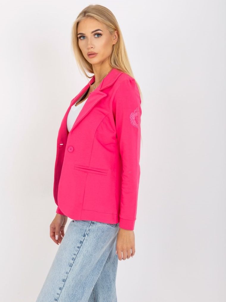Marynarka damska, różowa, Och Bella