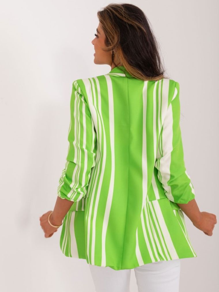 Marynarka damska, zielona, Italy Moda