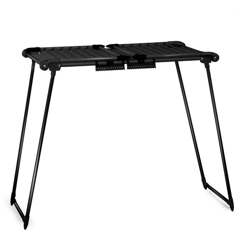 Massido, Debora, suszarka na pranie, rozkładana, czarna