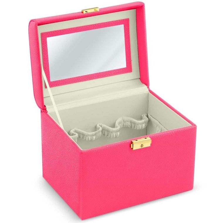 Massido, kuferek na kosmetyki, różowy