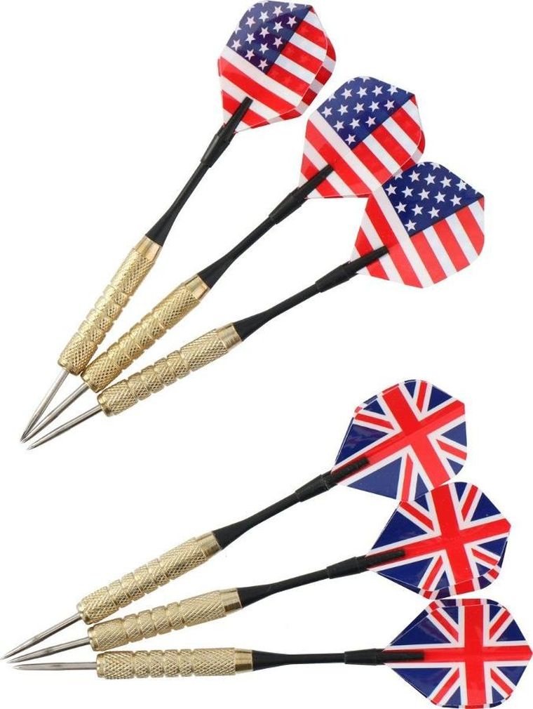 Master Darts, tarcza do darta deluxe sizalowa z rzutkami, 45 cm