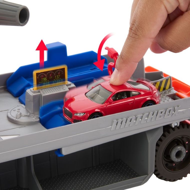 Matchbox, Prawdziwe Przygody, Laweta Pomoc drogowa, zestaw do zabawy