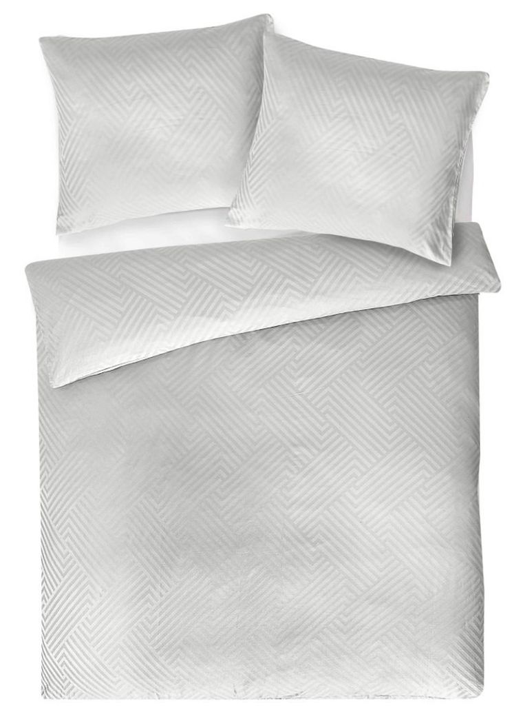 Matex, 3-częściowy komplet pościeli, adamaszek geometryczny, 200-220 cm