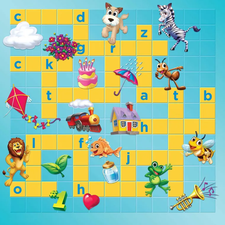 Mattel, Scrabble Junior, gra familijna 2w1
