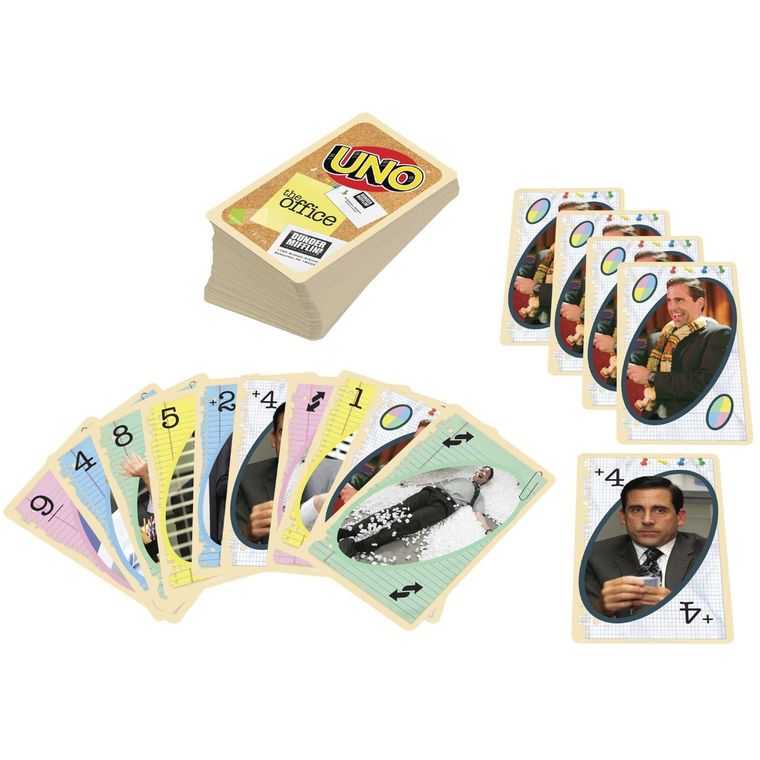 Mattel, UNO The Office, gra karciana