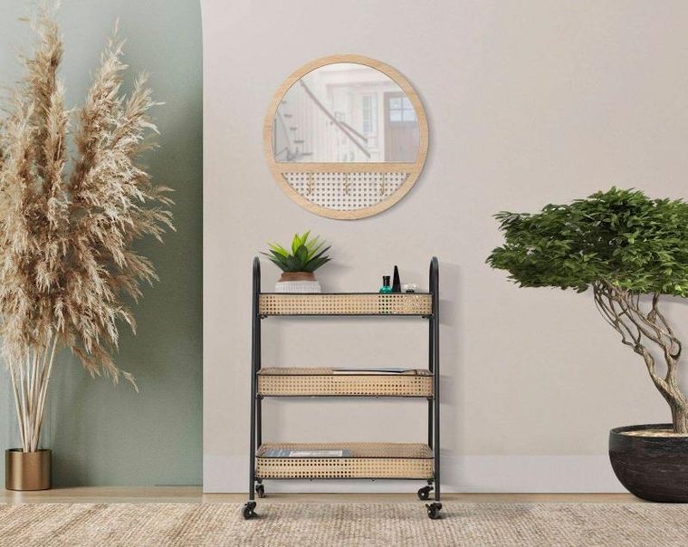 Mauro Ferretti, Fuji, lustro ścienne, średnica 50 cm