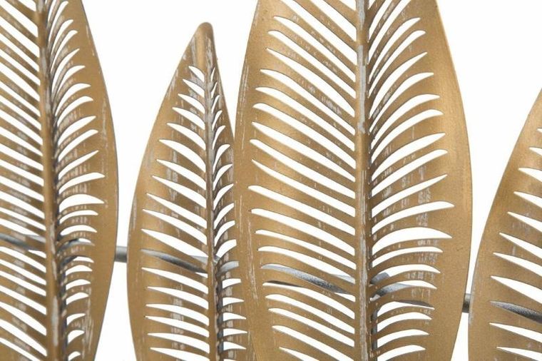 Mauro Ferretti, wieszak do przedpokoju, wzór liści, 7 haczyków