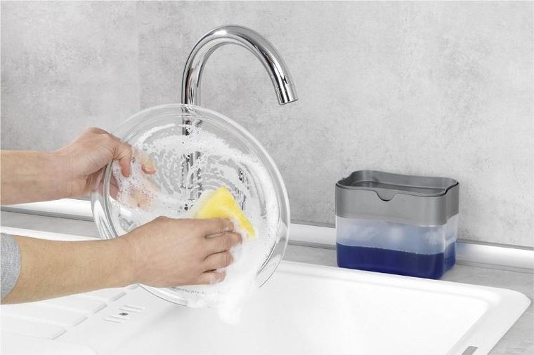 Maximex, dozownik do płynu do naczyń, system spieniania