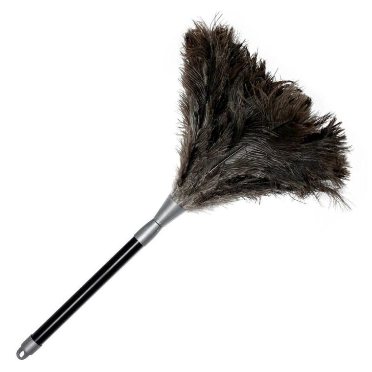 Maximex, miotełka do usuwania kurzu teleskopowa, strusie pióra