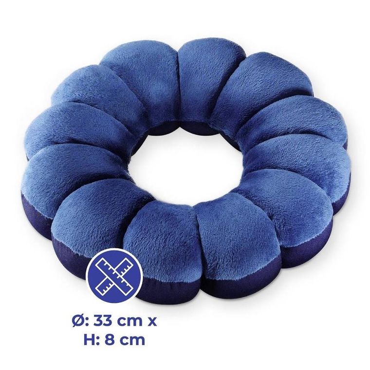 Maximex, poduszka pod plecy, wypełnienie z mikrokulkami, Ø 33 cm